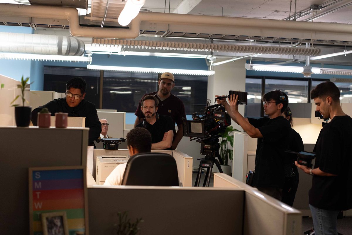 On set — Storyforma production