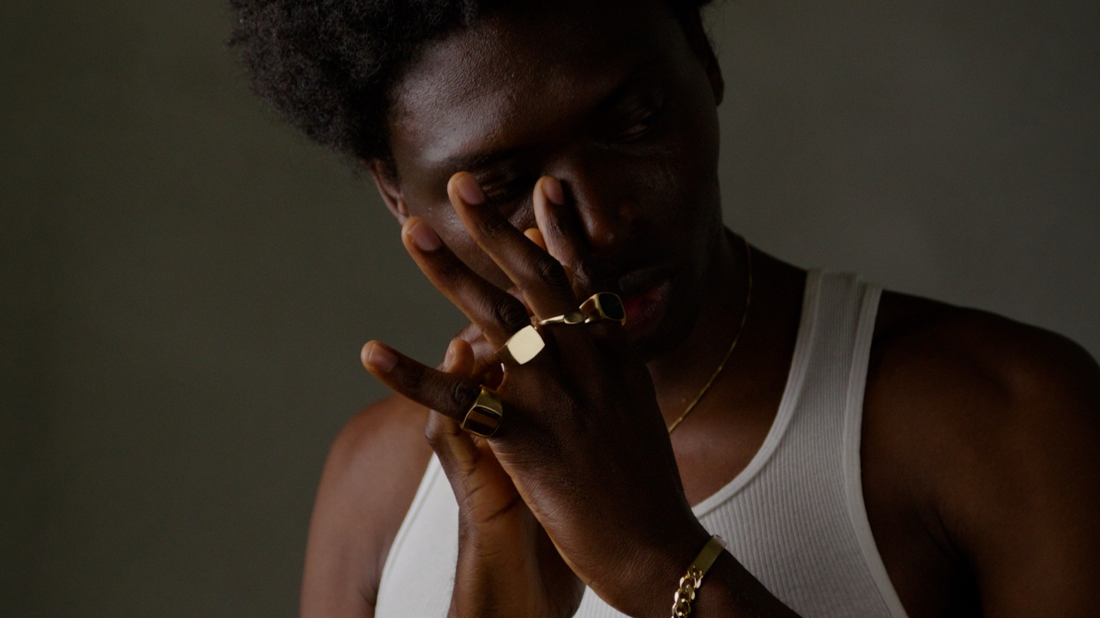 Selva — DTC men's jewelry campaign still